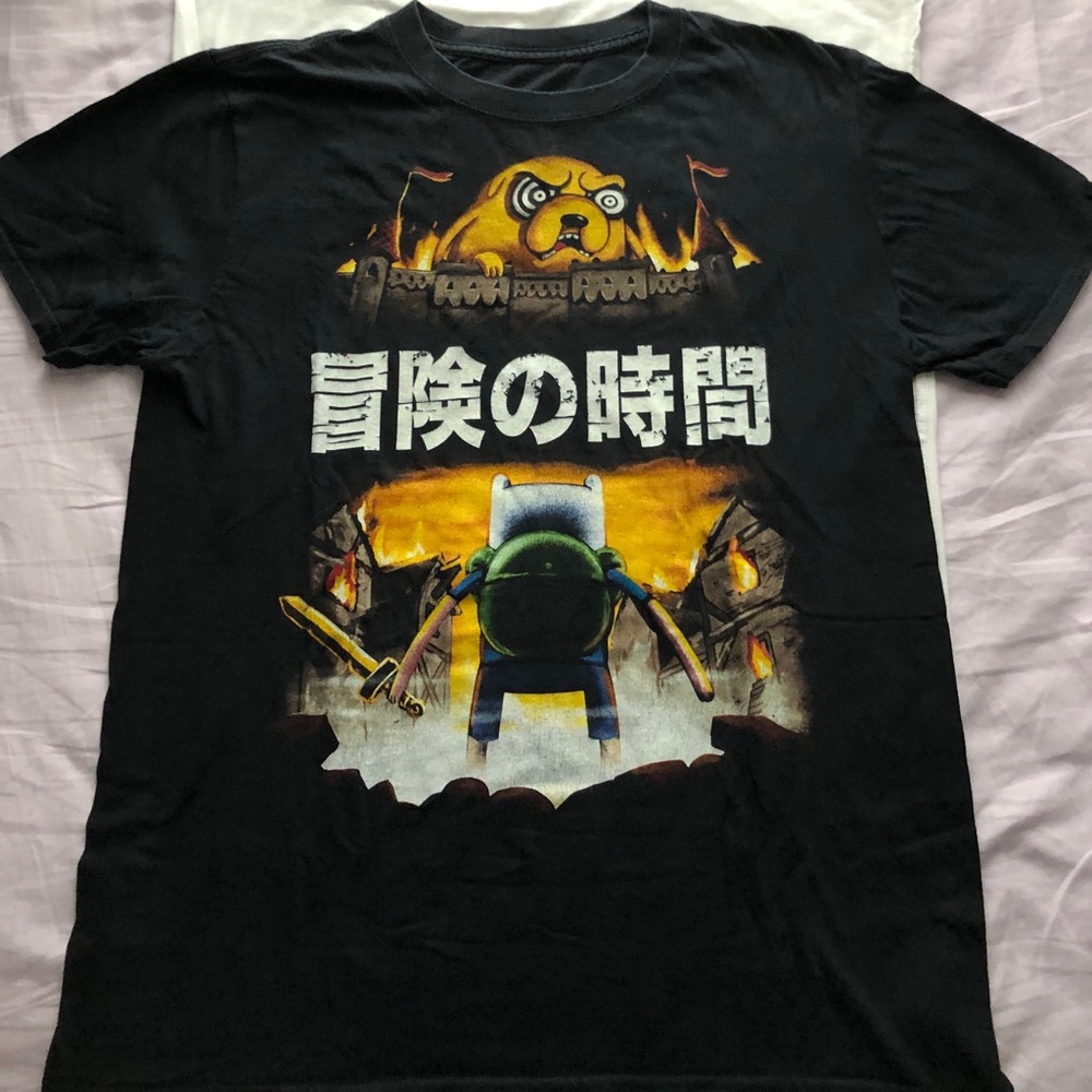 Adventure time x Attack on Titan T-Shirt